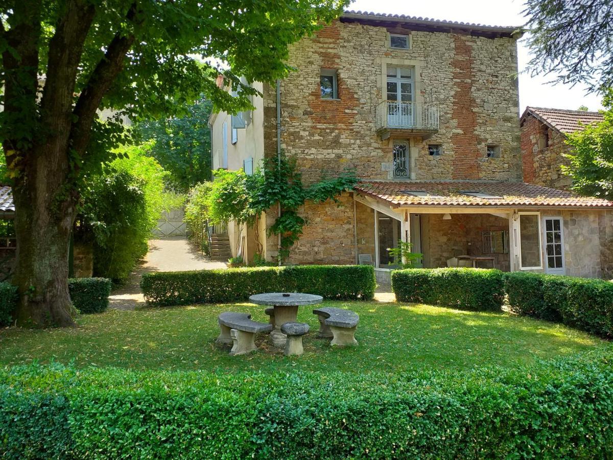 Bed and Breakfast Le Jardin Secret Saint-Antonin-Noble-Val Zewnętrze zdjęcie